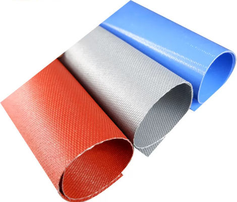 پارچه حرارتی فایبرگلاس آغشته به لاستیک سیلیکون با روکش سنگین 1 میلی متر