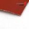 با کیفیت بالا پارچه قرمز فیبرگلاس پوشش سیلیکون برای حفاظت از جوش