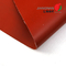 با کیفیت بالا پارچه قرمز فیبرگلاس پوشش سیلیکون برای حفاظت از جوش