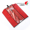 پوشش کپسول آتش نشانی قرمز بزرگ با مقاومت UV با پنجره