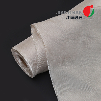 100 سانتی متر عرض پارچه فیبر شیشه ای با بافت محصول 0.6-3.0mm ضخامت برای کاربردهای صنعتی
