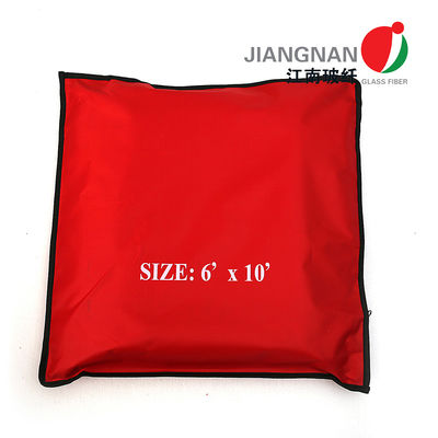 پتو جوش فایبرگلاس 1000 درجه 6x6Ft پتو جوشکاری سنگین
