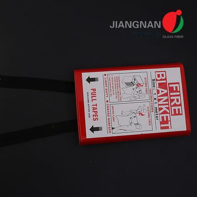 0.43 mm 480 GSM EN1869 پتو مقاوم در برابر آتش پتو عایق دارای درجه حرارت عایق دارای تاییدیه TUV
