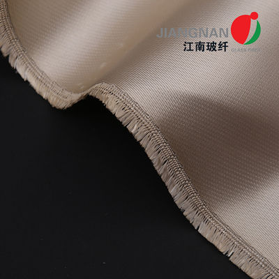 پارچه فایبر گلاس با درجه حرارت بالا پارچه فیبر شیشه ای سیلیس بالا برای نسوزاندن